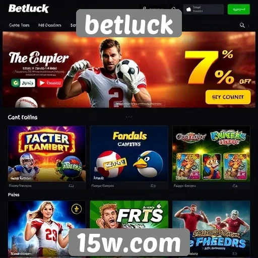 Avaliação dos jogos disponíveis no site Betluck