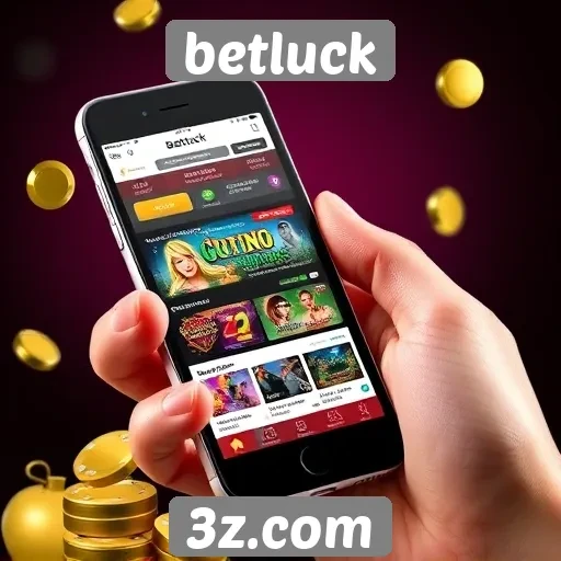 Acessibilidade do site Betluck para dispositivos móveis